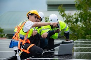 Professional Installation of Solar Panels by DJR Roofing
